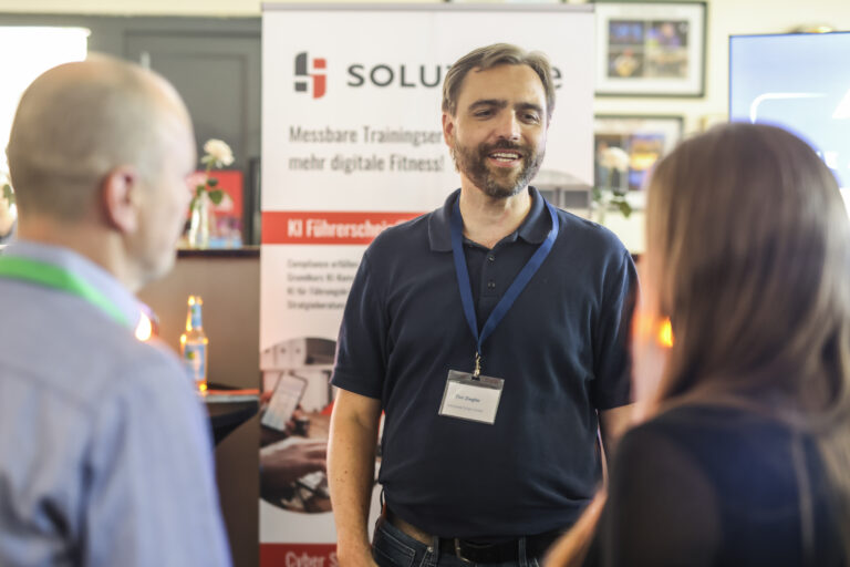 Tim Ziegler Soluzione Innovation Day 2025 in der Kulisse Ettlingen