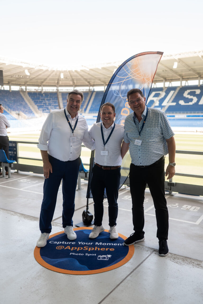 Gruppenfoto AppSphere und Prenode am AppSphere Innovation Day 2026