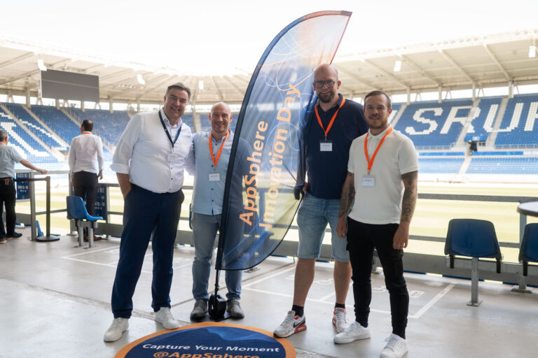 Gruppenfoto am AppSphere Innovation Day 2026
