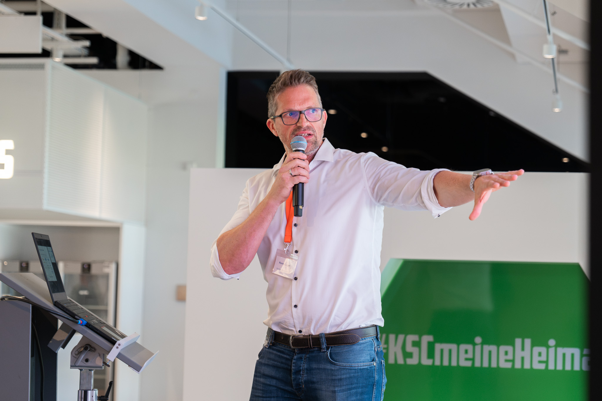 Ronny Leger Stadtwerke Karlsruhe beim AppSphere Innovation Day